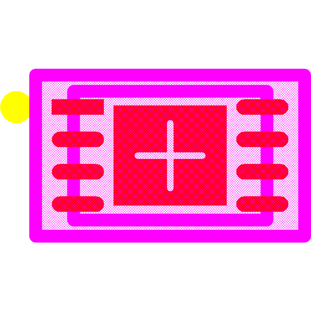 MCP9804T-E/MCVAO Footprint - Microchip