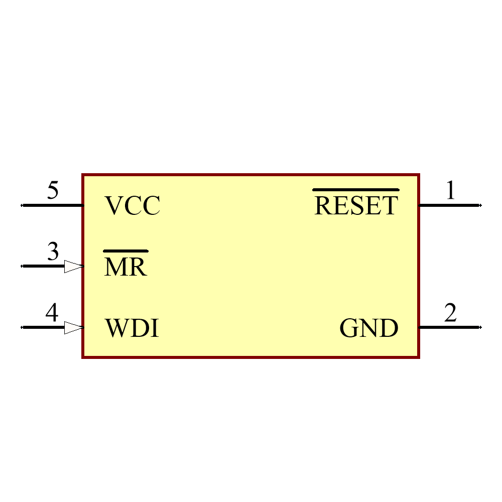 MAX6864UK31D3L+ Symbol - Analog Devices