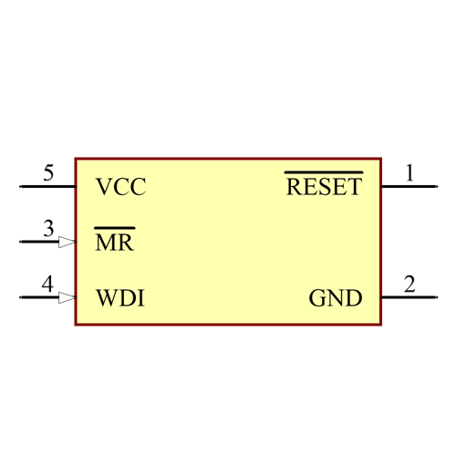 MAX6864UK31D3L+ Symbol - Analog Devices