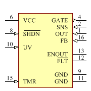 LT4363HS-1#PBF Symbol - Analog Devices