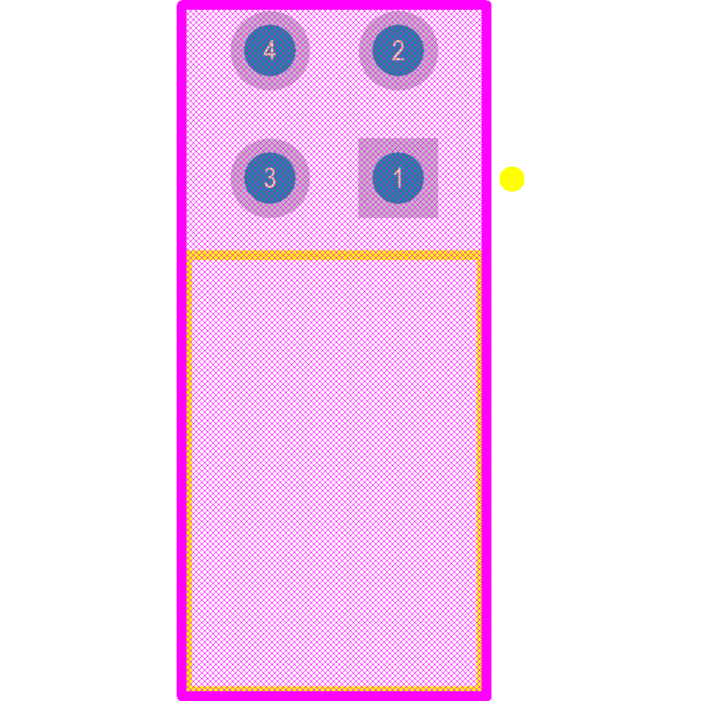 SSW-102-02-G-D-RA Footprint - Samtec