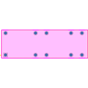 G7SA-2A2B DC24 Footprint - Omron