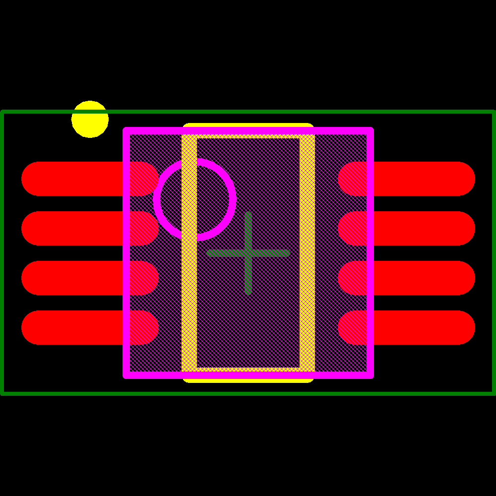 ADP3333ARM-3-REEL Footprint - Analog Devices
