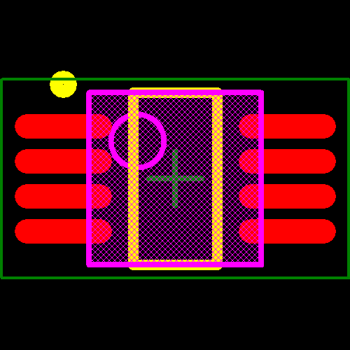 ADP3333ARM-3-REEL Footprint - Analog Devices