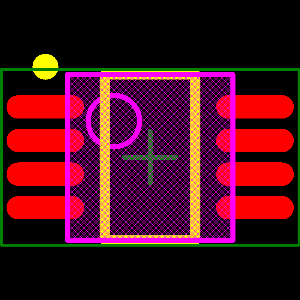 ADP3333ARM-3-REEL Footprint - Analog Devices