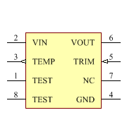 REF43GS-REEL7 Symbol - Analog Devices