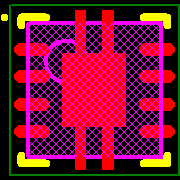 TPS61042DRBR Footprint - Texas Instruments