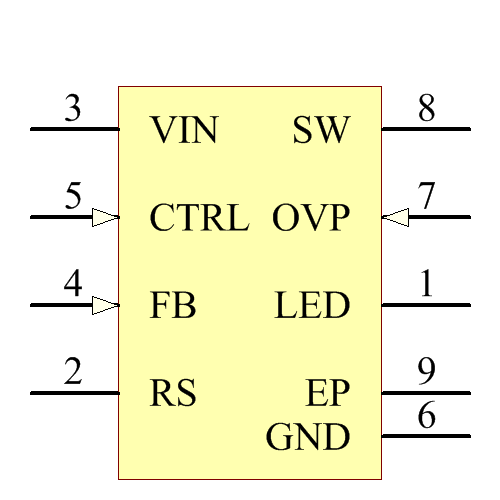 TPS61042DRBR Symbol - Texas Instruments