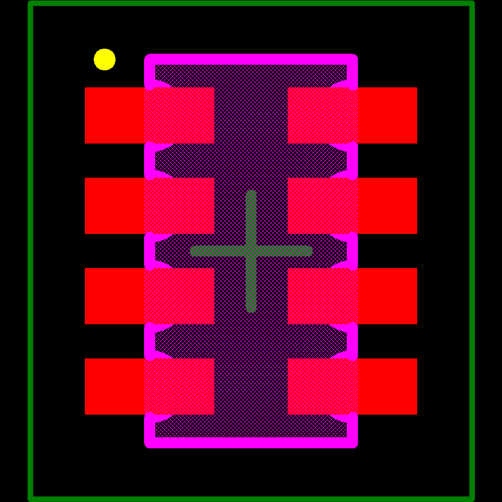 CAT16-103J4LF Footprint - Bourns