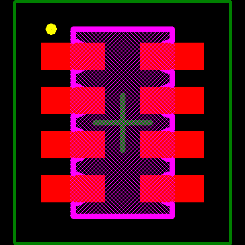 CAT16-103J4LF Footprint - Bourns