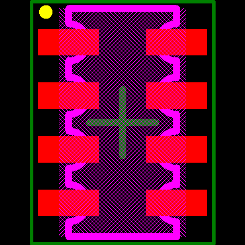 CAT16-103J4LF Footprint - Bourns