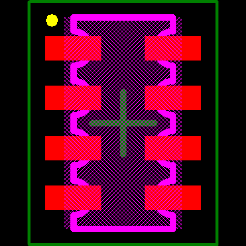 CAT16-103J4LF Footprint - Bourns