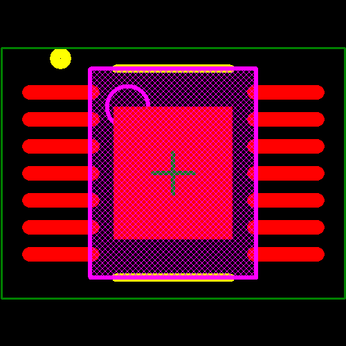 TLD2311ELXUMA1 Footprint - Infineon