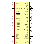 LT3597EUHG#TRPBF Symbol - Analog Devices