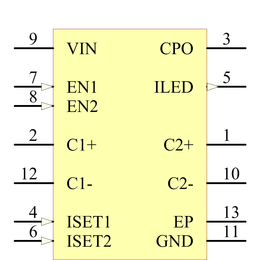 LTC3216EDE#PBF Symbol - Analog Devices