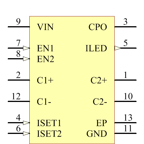 LTC3216EDE#PBF Symbol - Analog Devices