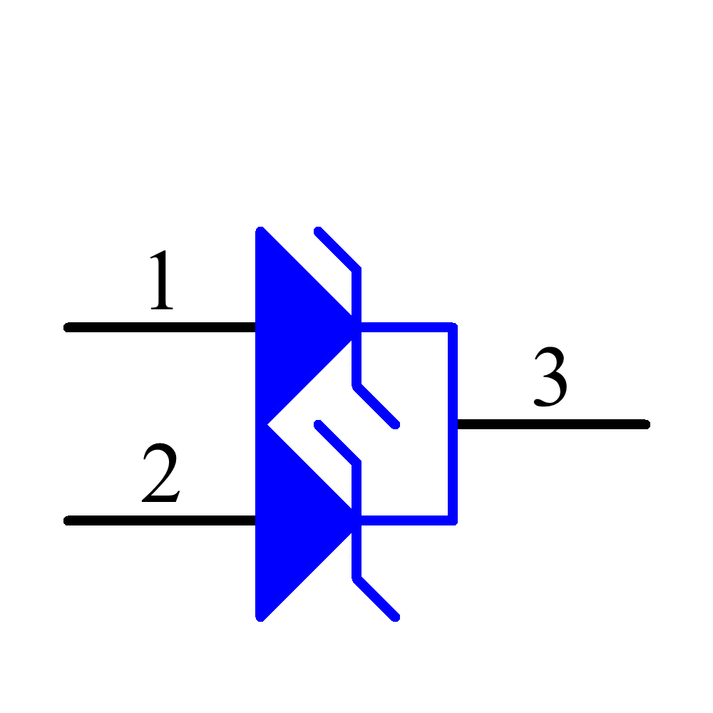 MMBZ15VDLT1G Symbol - onsemi