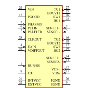 LTC3729EG#TRPBF Symbol - Analog Devices