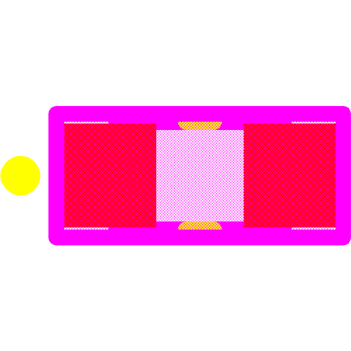 BR1112H-TR Footprint - Stanley Electric