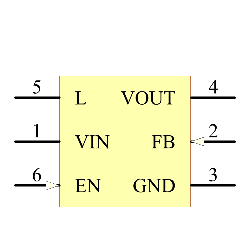 TPS61220DCKT Symbol - Texas Instruments