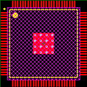 SI5365-C-GQ Footprint - Silicon Lab