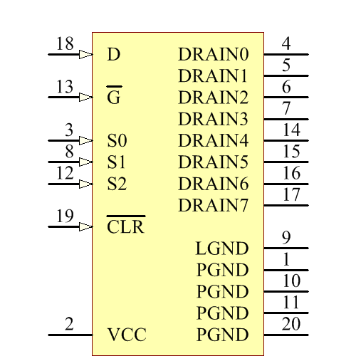 TPIC6259N Symbol - Texas Instruments
