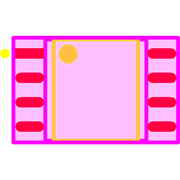 IS25LP064A-JBLE Footprint - ISSI