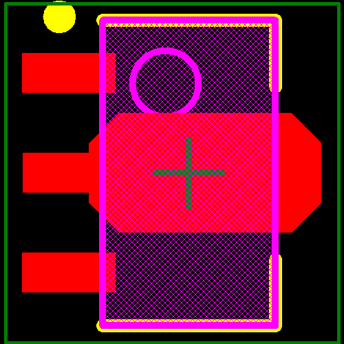 TLVH432ACPK Footprint - Texas Instruments