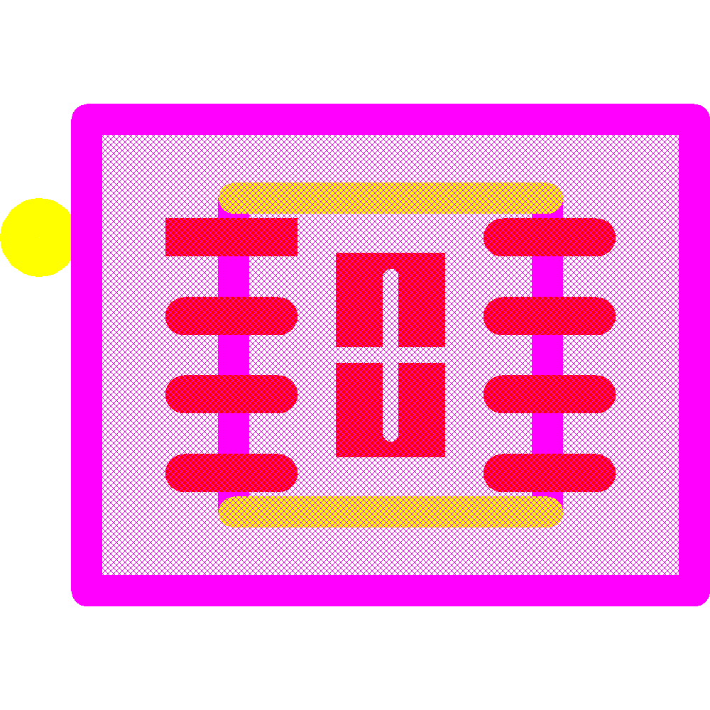 MIC2289-34YML-TR Footprint - Microchip