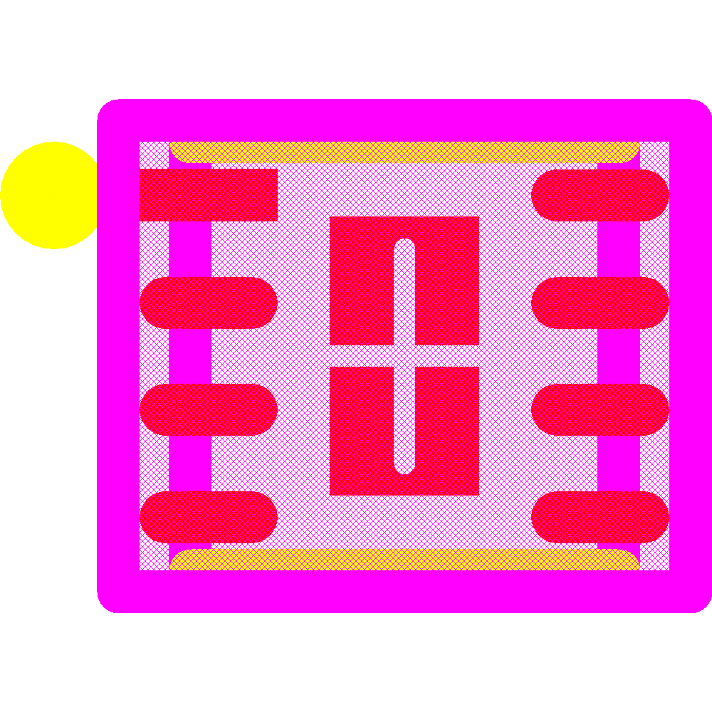 MIC2289-34YML-TR Footprint - Microchip