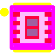 MIC2289-34YML-TR Footprint - Microchip