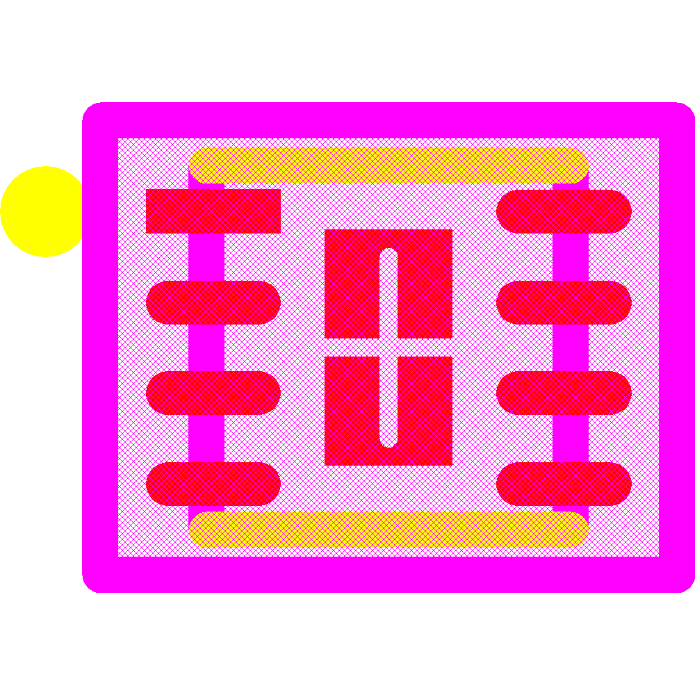 MIC2289-34YML-TR Footprint - Microchip