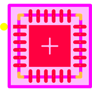 S2-LPQTR Footprint - STMicroelectronics