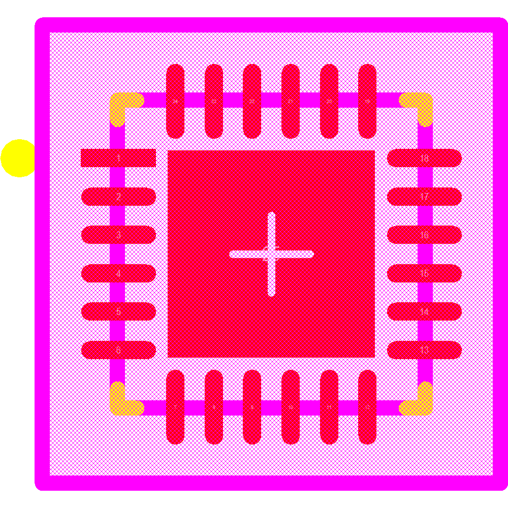 S2-LPQTR Footprint - STMicroelectronics