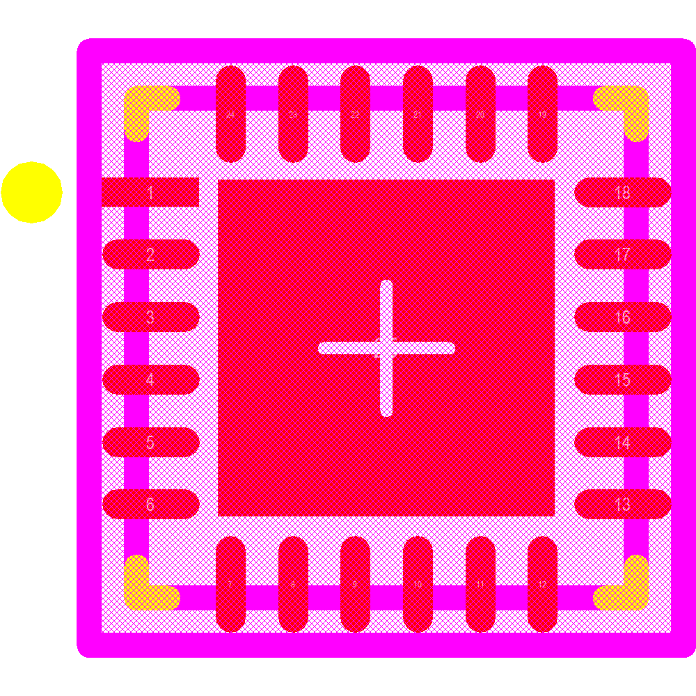S2-LPQTR Footprint - STMicroelectronics