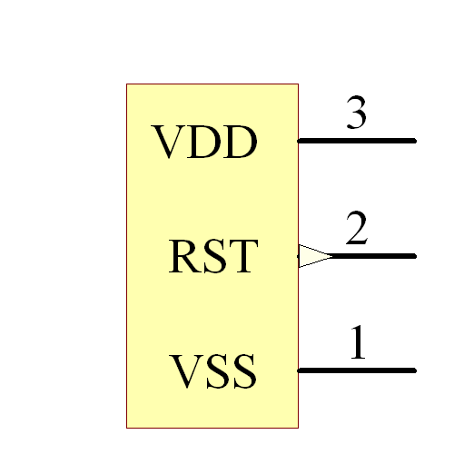 MCP810T-460I/TT Symbol - Microchip