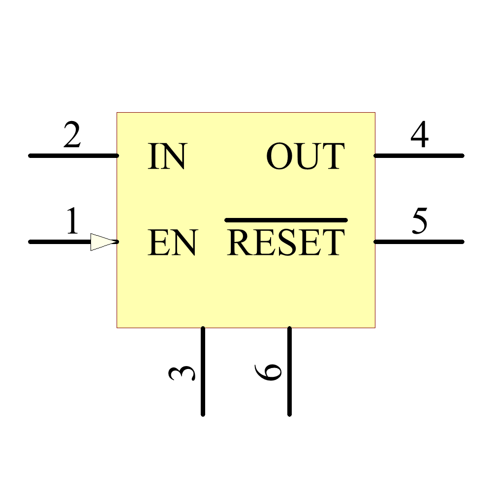 TPS72525DCQR Symbol - Texas Instruments
