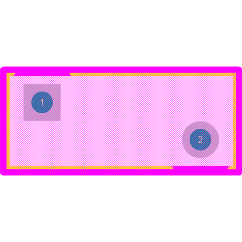 MF-R025 Footprint - Bourns