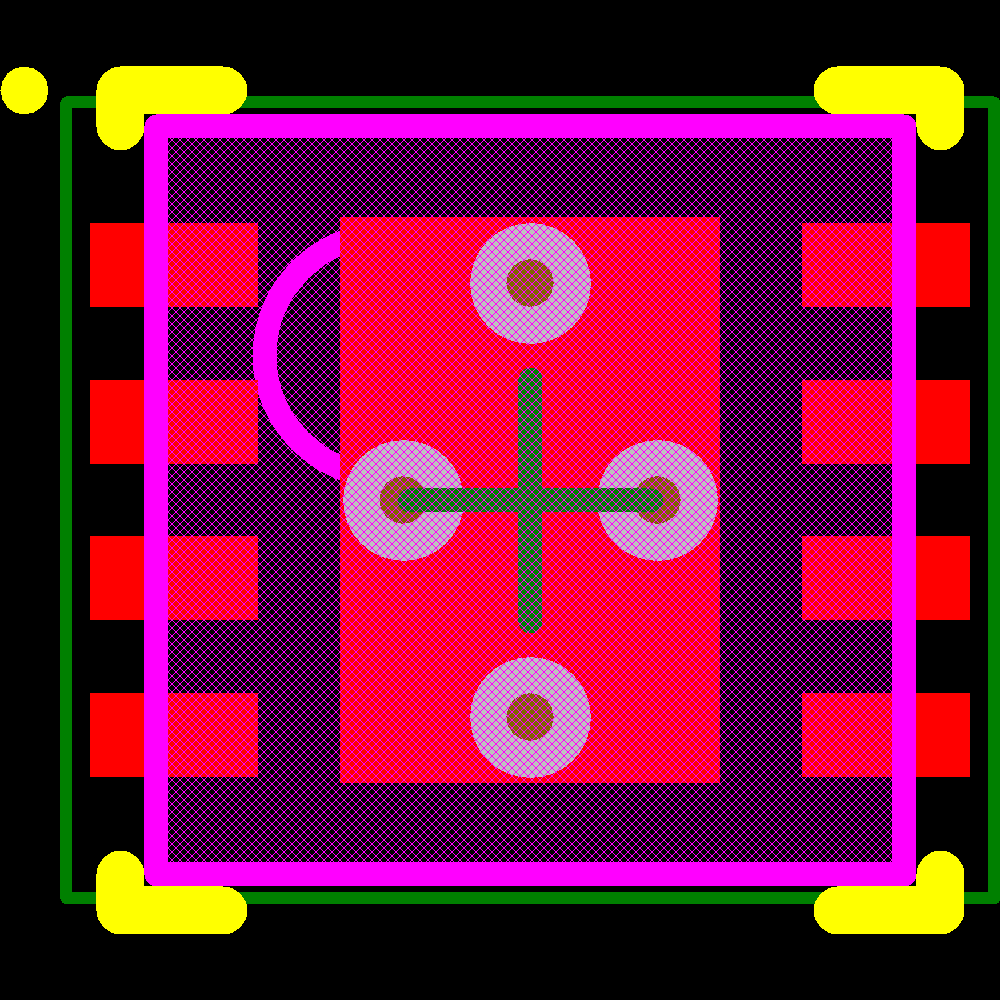 MAX8559ETAJJ+T Footprint - Analog Devices