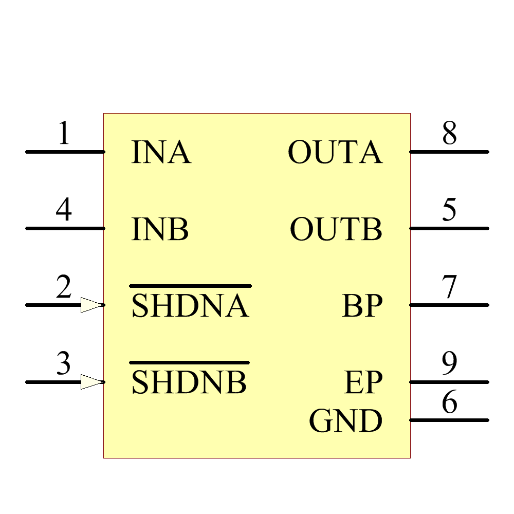 MAX8559ETAJJ+T Symbol - Analog Devices
