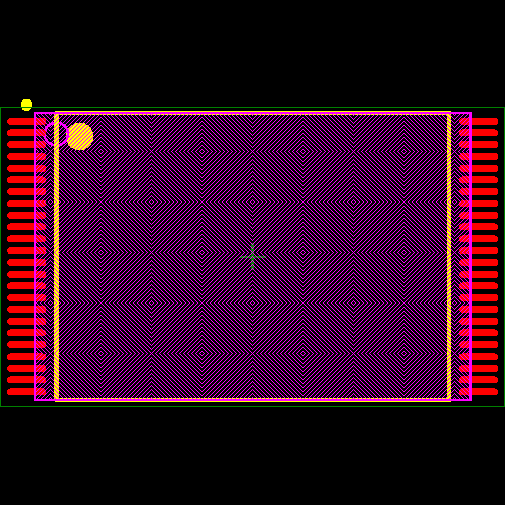 SST39VF6401B-70-4C-EKE-T Footprint - Microchip