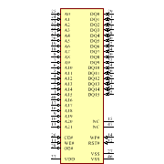 SST39VF6401B-70-4C-EKE-T Symbol - Microchip