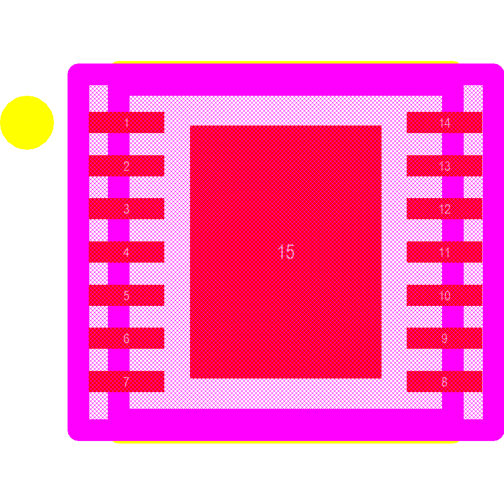 DS2741N+ Footprint - Analog Devices