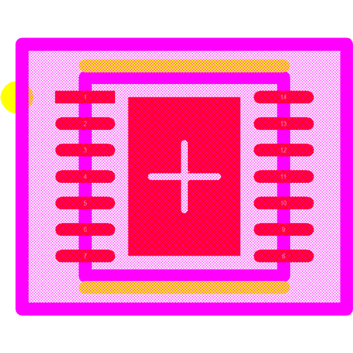 DS2741N+ Footprint - Analog Devices