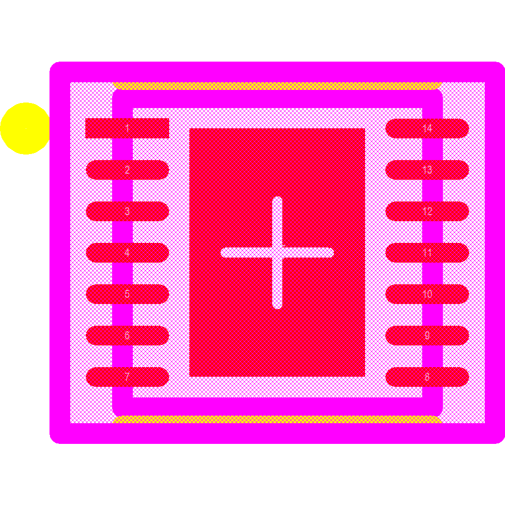 DS2741N+ Footprint - Analog Devices