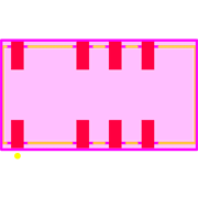 G6S-2G-Y-TR-DC24 Footprint - Omron