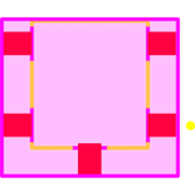 B3S-1100 Footprint - Omron