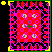 LT3743EUFD#PBF Footprint - Analog Devices
