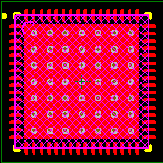 PIC16F1526-I/MR Footprint - Microchip