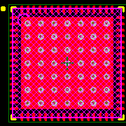 PIC16F1526-I/MR Footprint - Microchip